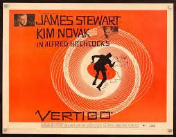  Vertigo, 1955년 감독 알프레드 히치콕의 마스터피스! 미스터리와 심리 스릴러가 조화를 이루는 작품