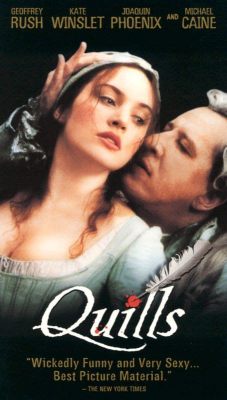 Quills: A Tale of Eroticism and Forbidden Love Against the Oppressive Walls of History!